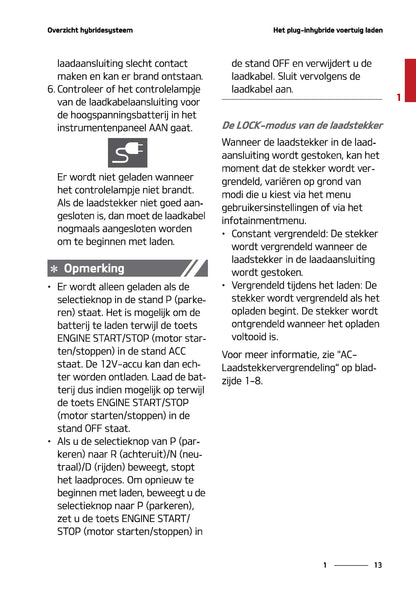 2020-2021 Kia Sorento Owner's Manual | Dutch