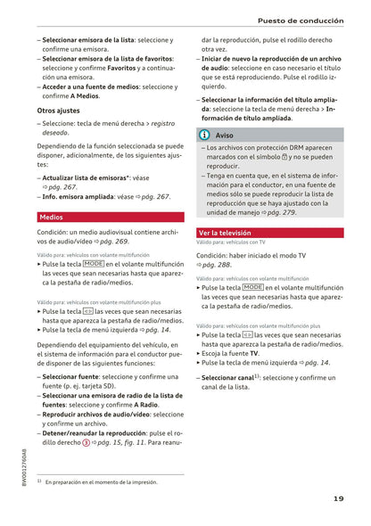 2015-2019 Audi A4/A4 Avant/A4 Limousine Owner's Manual | French