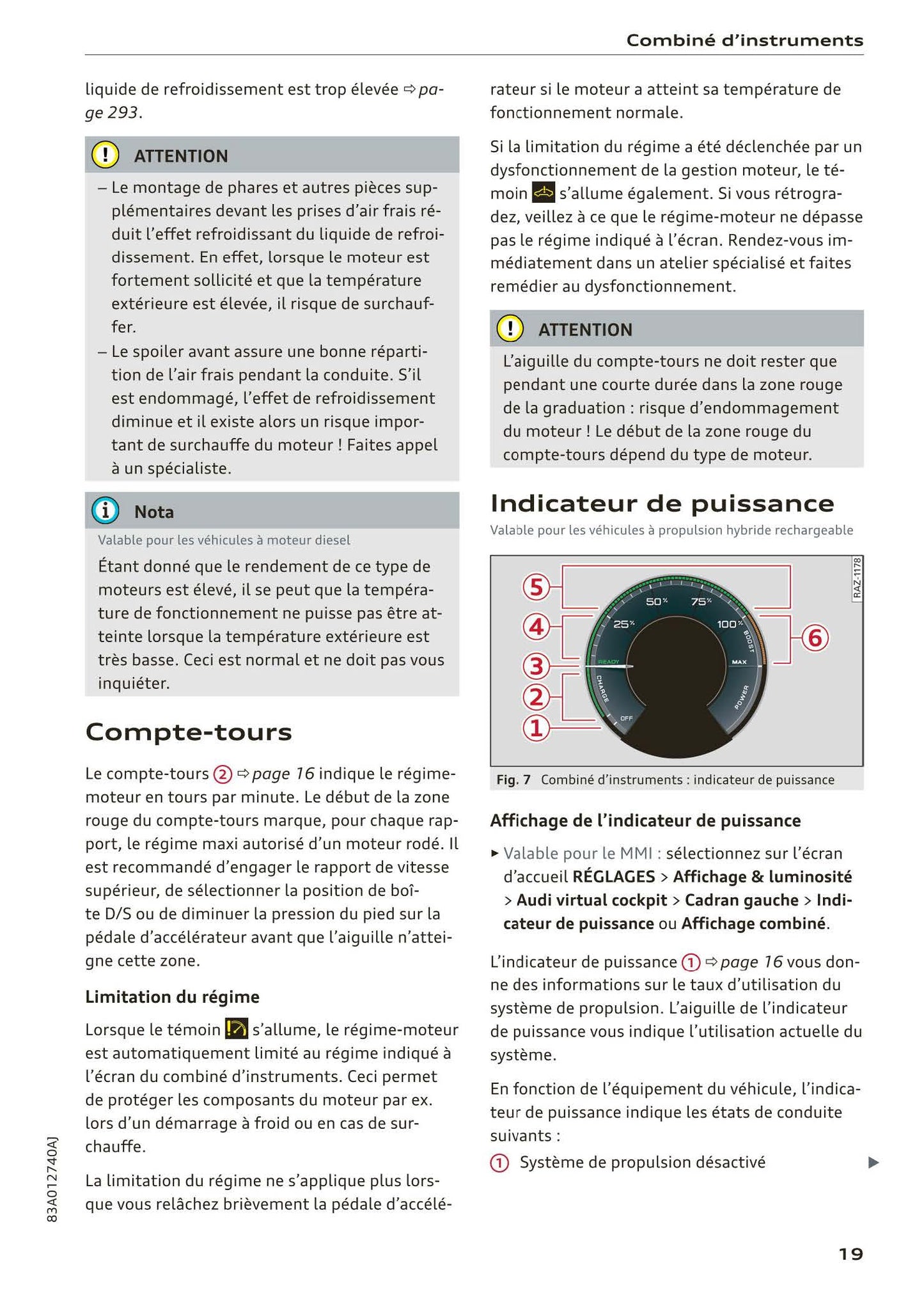 2018-2023 Audi Q3/Q3 Sportback/RS Q3/RS Q3 Sportback Owner's Manual | French