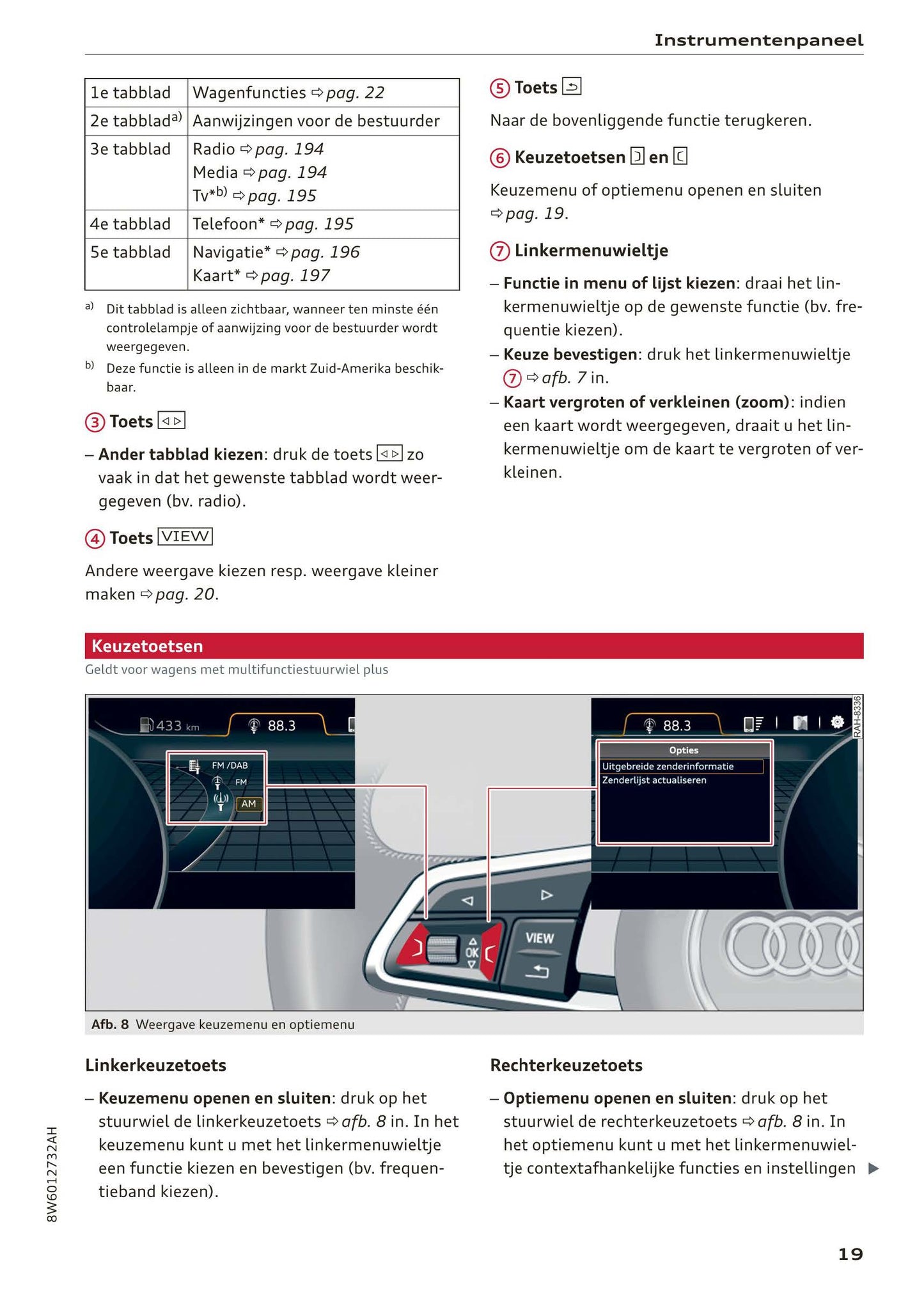 2017-2020 Audi A5 Bedienungsanleitung | Niederländisch