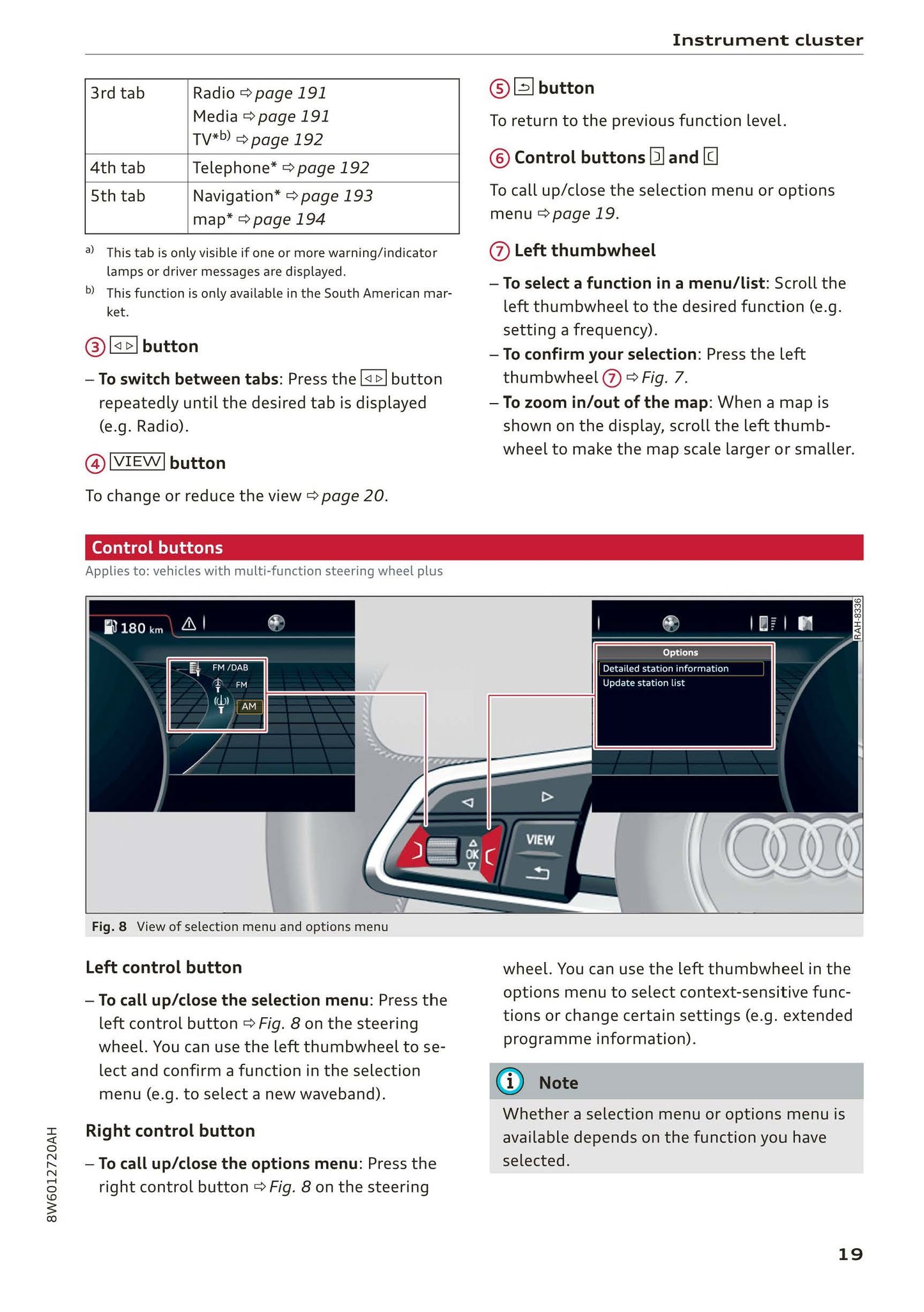 2017-2020 Audi A5 Owner's Manual | English