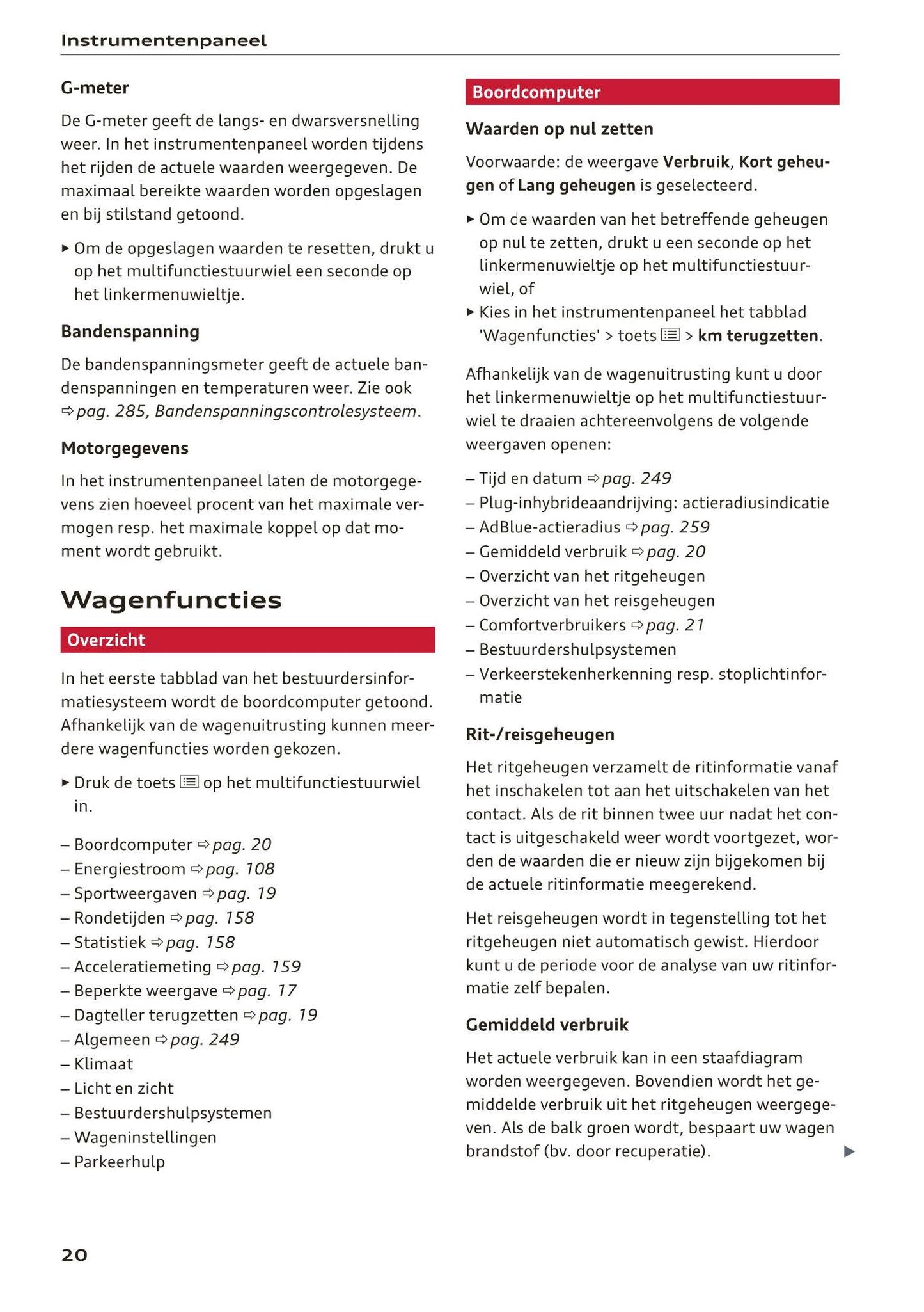 2018-2023 Audi Q3 Owner's Manual | Dutch