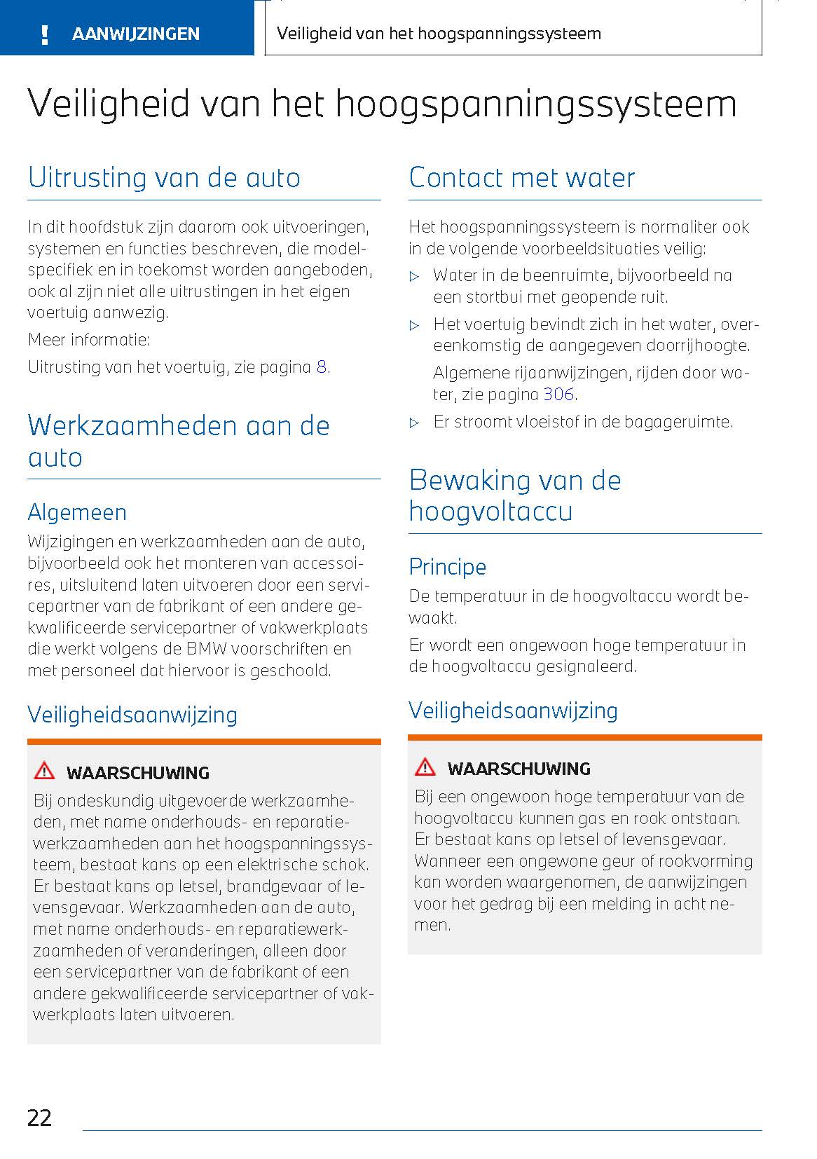 2022-2023 BMW i4/i4 Gran Coupé Owner's Manual | Dutch