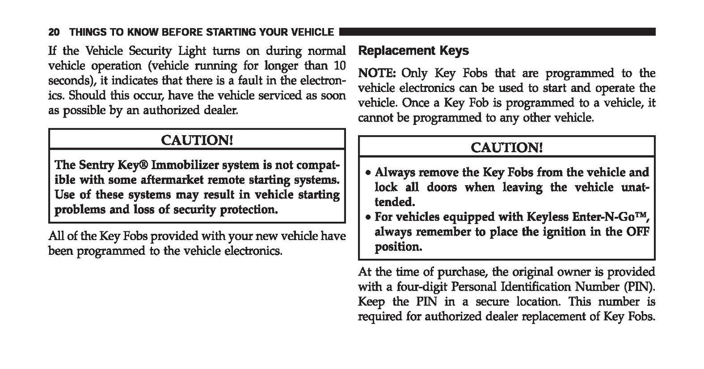 2014 Dodge Ram Truck 1500/2500/3500 Owner's Manual | English