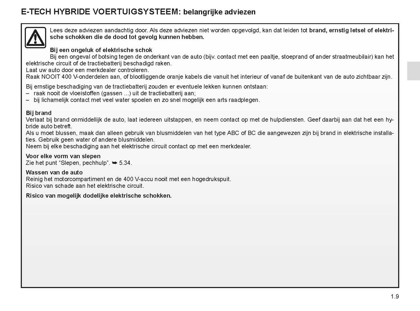 2022-2023 Renault Austral Owner's Manual | Dutch