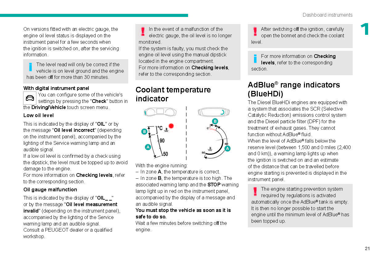 2021-2023 Peugeot 208/e-208 Bedienungsanleitung | Englisch