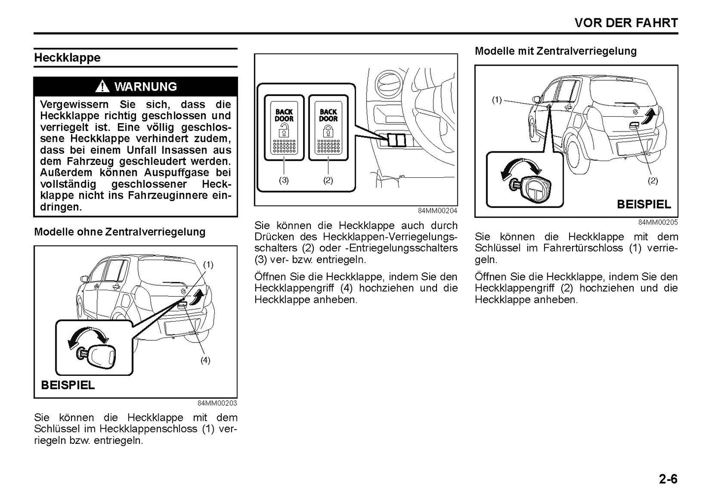 2016-2017 Suzuki Celerio Owner's Manual | German