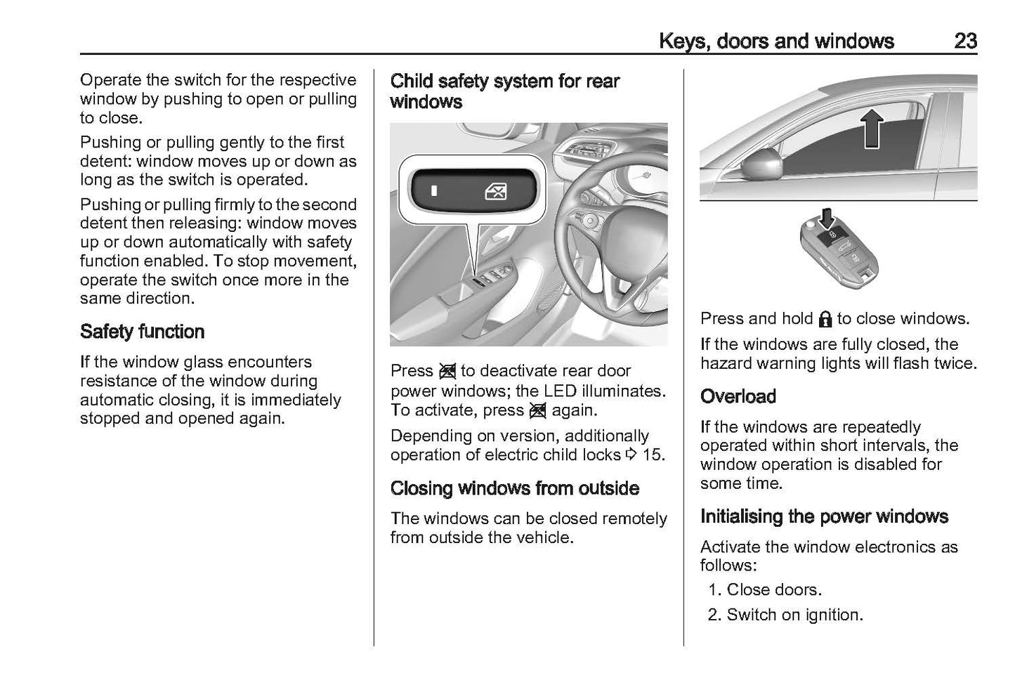 2020-2021 Vauxhall Corsa Owner's Manual | English