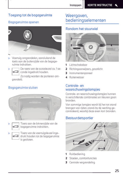 2022-2023 BMW i4/i4 Gran Coupé Owner's Manual | Dutch