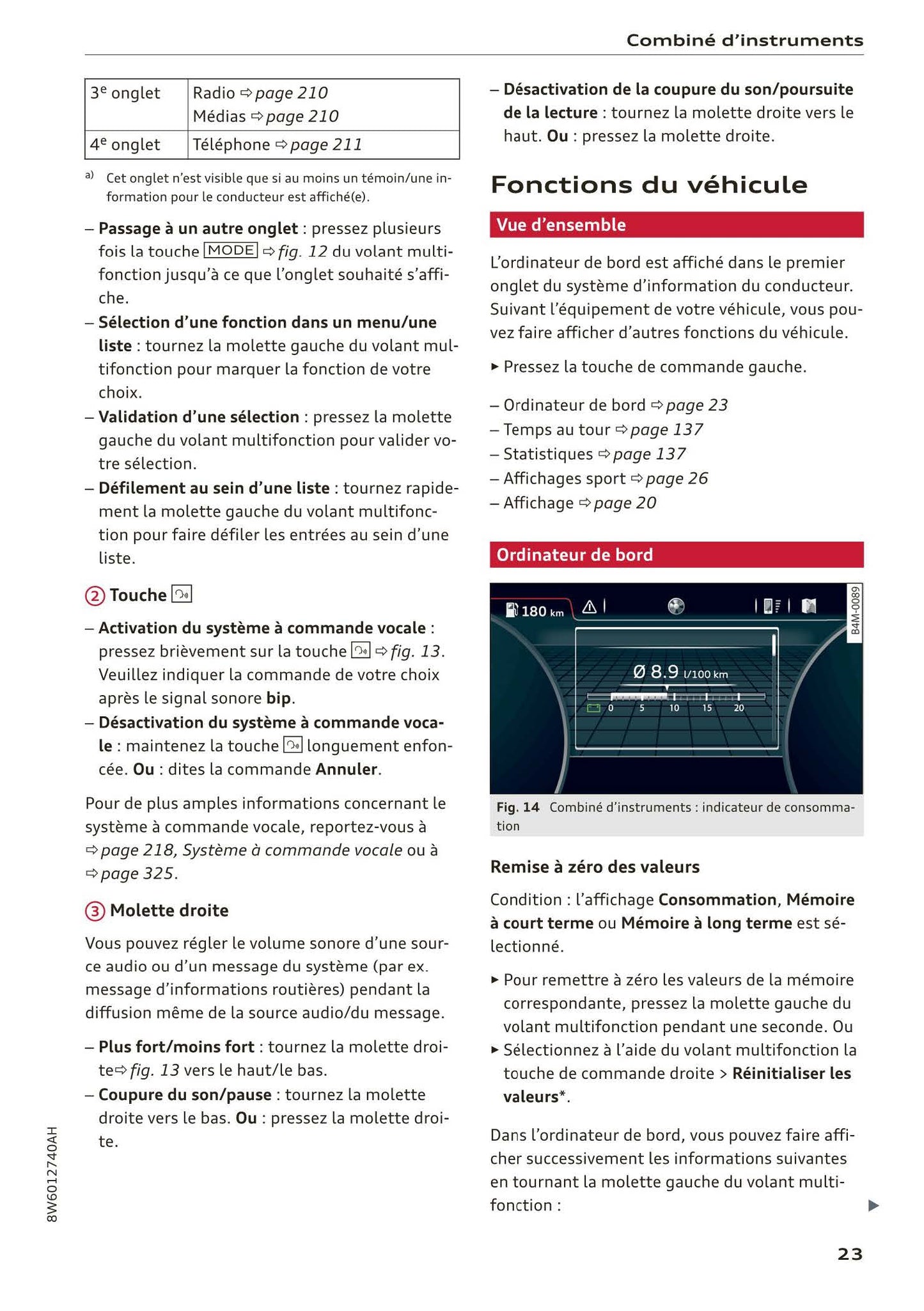 2017-2020 Audi A5 Bedienungsanleitung | Französisch