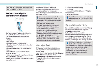2019-2020 Peugeot 208/e-208 Owner's Manual | German