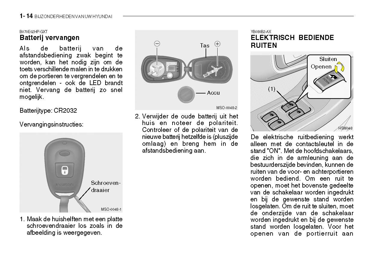 2005-2006 Hyundai Santa Fe Owner's Manual | Dutch