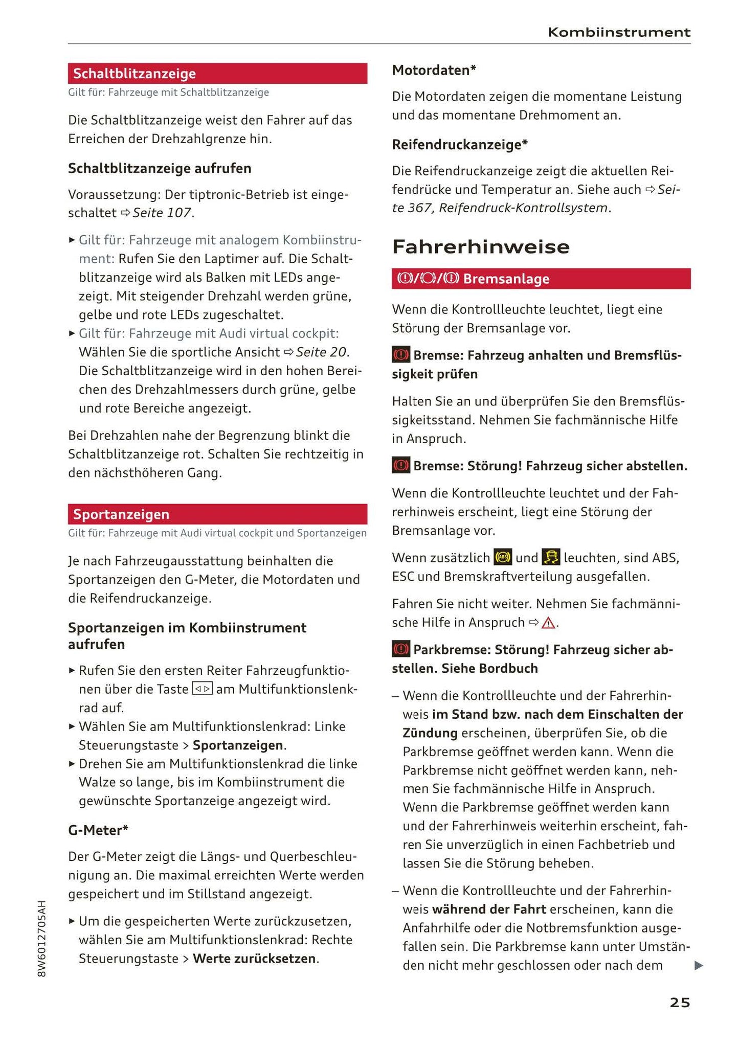 2017-2020 Audi A5 Bedienungsanleitung | Deutsch