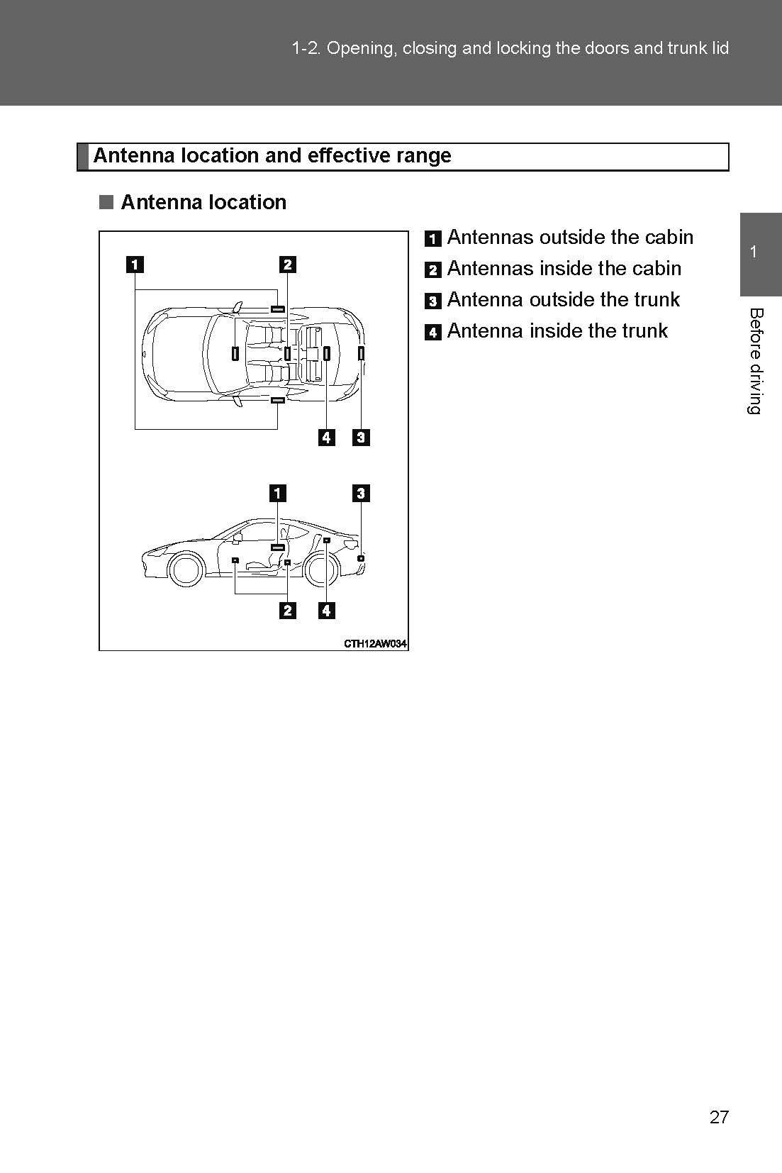 2019 Subaru BRZ Owner's Manual | English