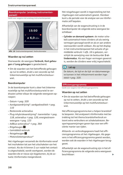 2016-2018 Audi A3/S3/RS 3 Bedienungsanleitung | Niederländisch