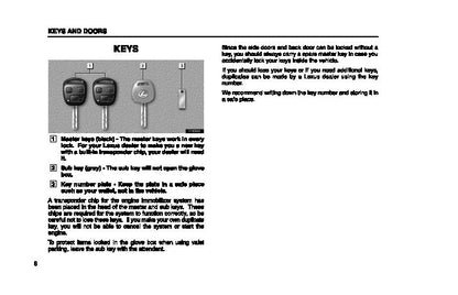 2004 Lexus LX 470 Owner's Manual | English