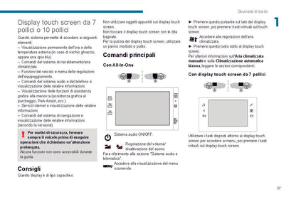 2019-2020 Peugeot 208/e-208 Owner's Manual | Italian