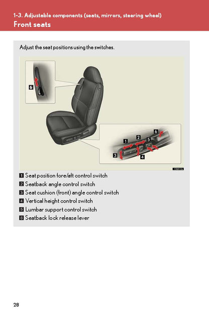 2008 Lexus SC 430 Owner's Manual | English