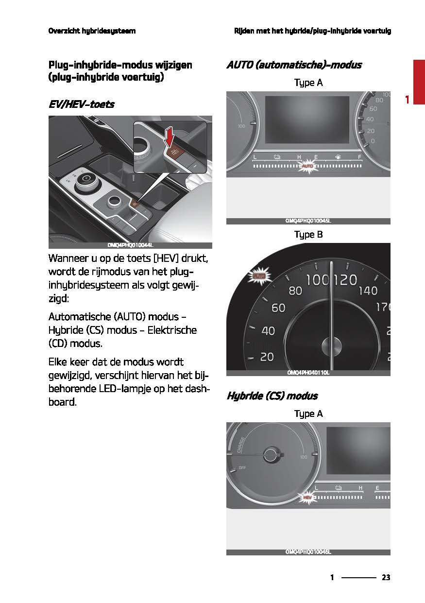 2021-2022 Kia Sorento Owner's Manual | Dutch