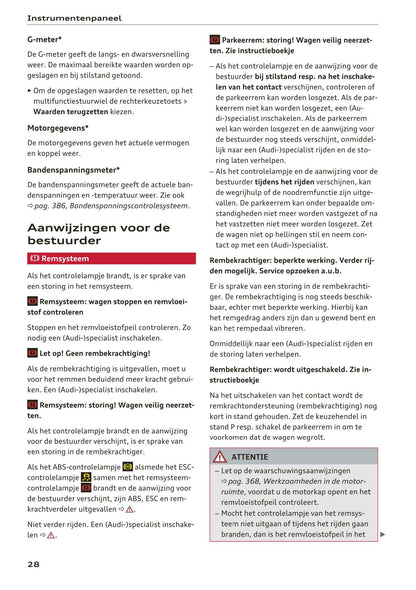 2016-2018 Audi A3/S3/RS 3 Bedienungsanleitung | Niederländisch