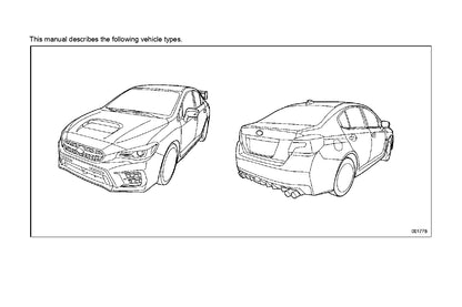 2021 Subaru WRX Owner's Manual | English