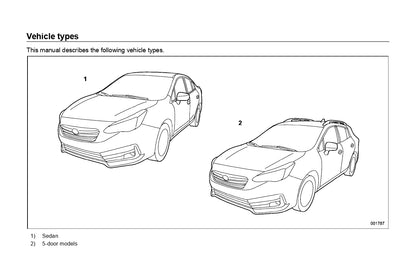 2020 Subaru Impreza Bedienungsanleitung | Englisch