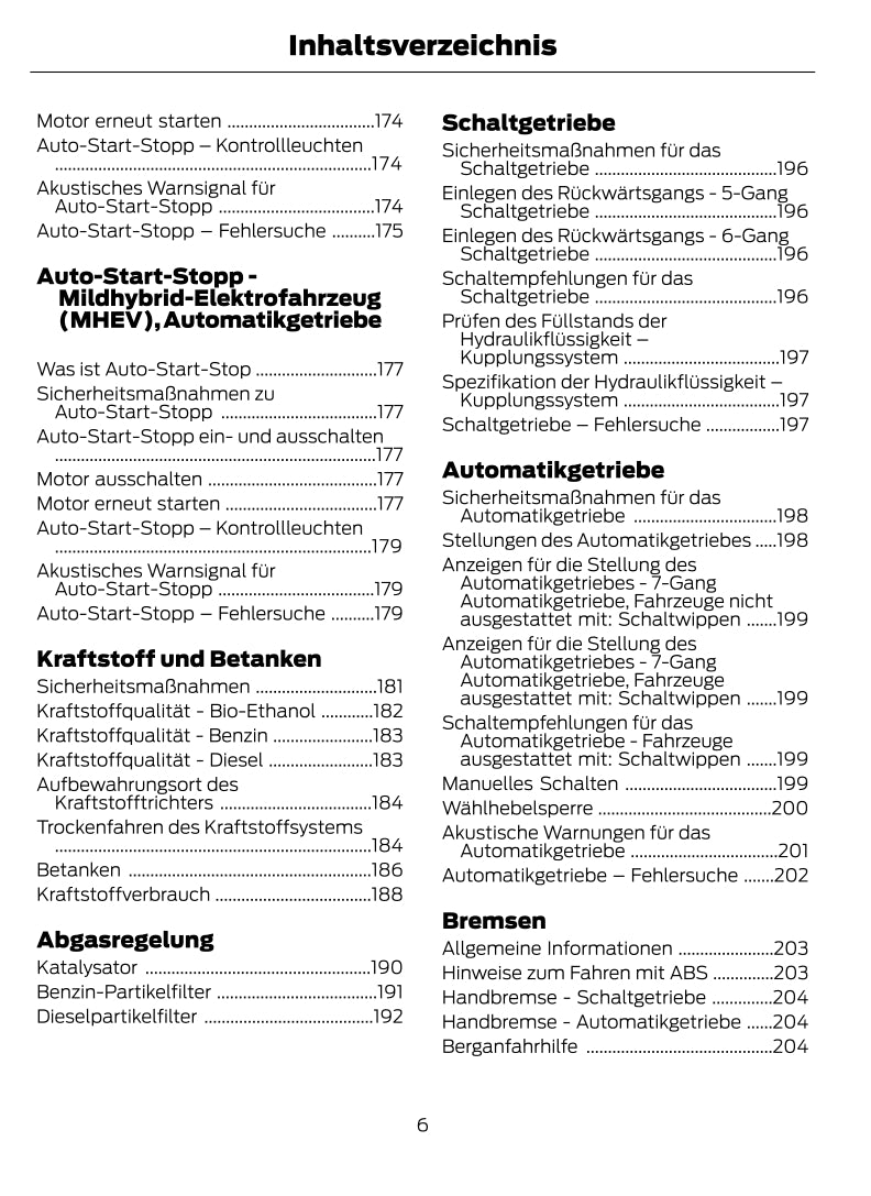 2021 Ford Fiesta Bedienungsanleitung | Deutsch