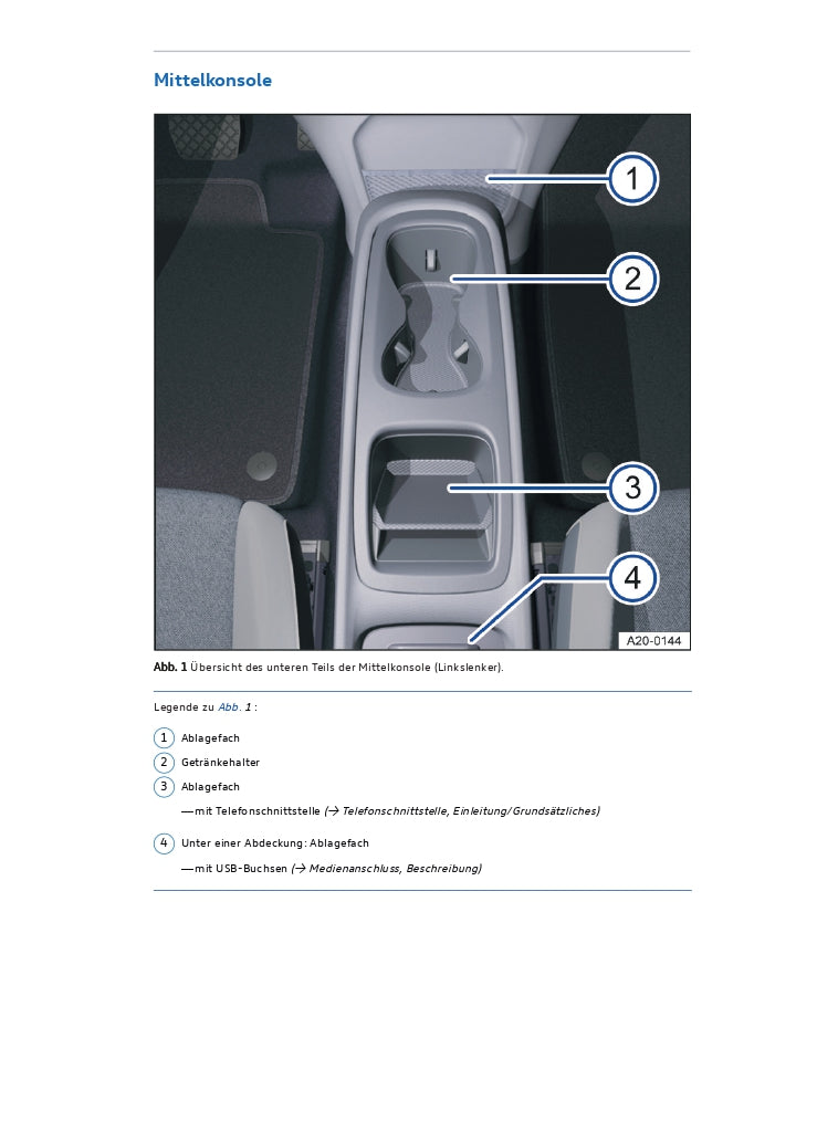 2020-2023 Volkswagen ID.3 Bedienungsanleitung | Deutsch