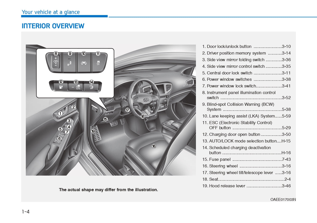 2018 Hyundai Ioniq/Ioniq Electric Owner's Manual | English