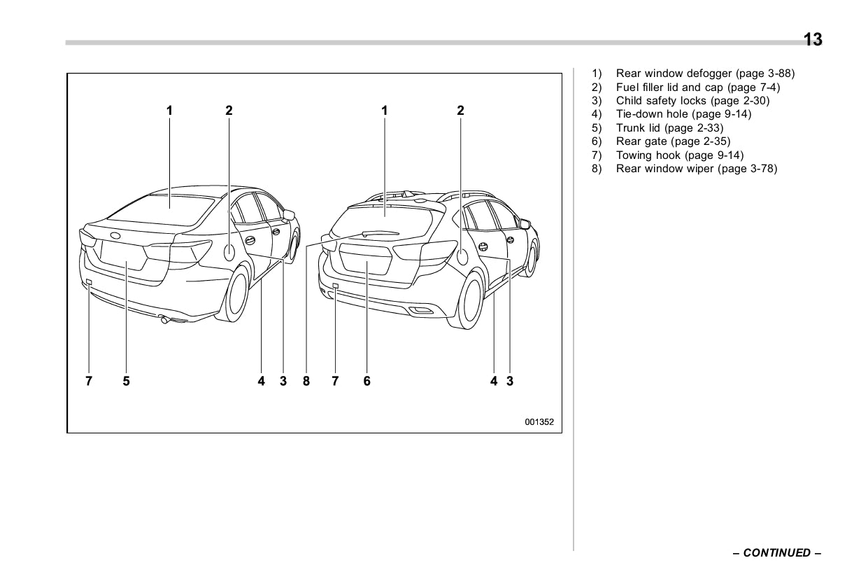 2017 Subaru Impreza Owner's Manual | English