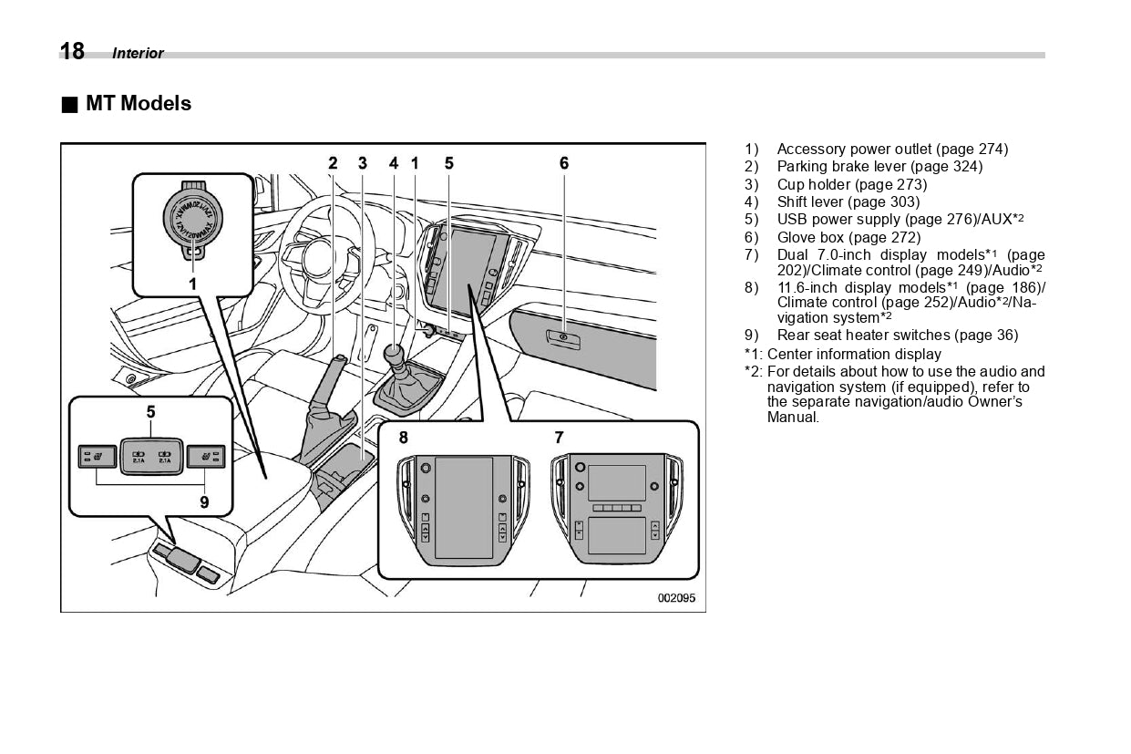 2022 Subaru WRX Owner's Manual | English